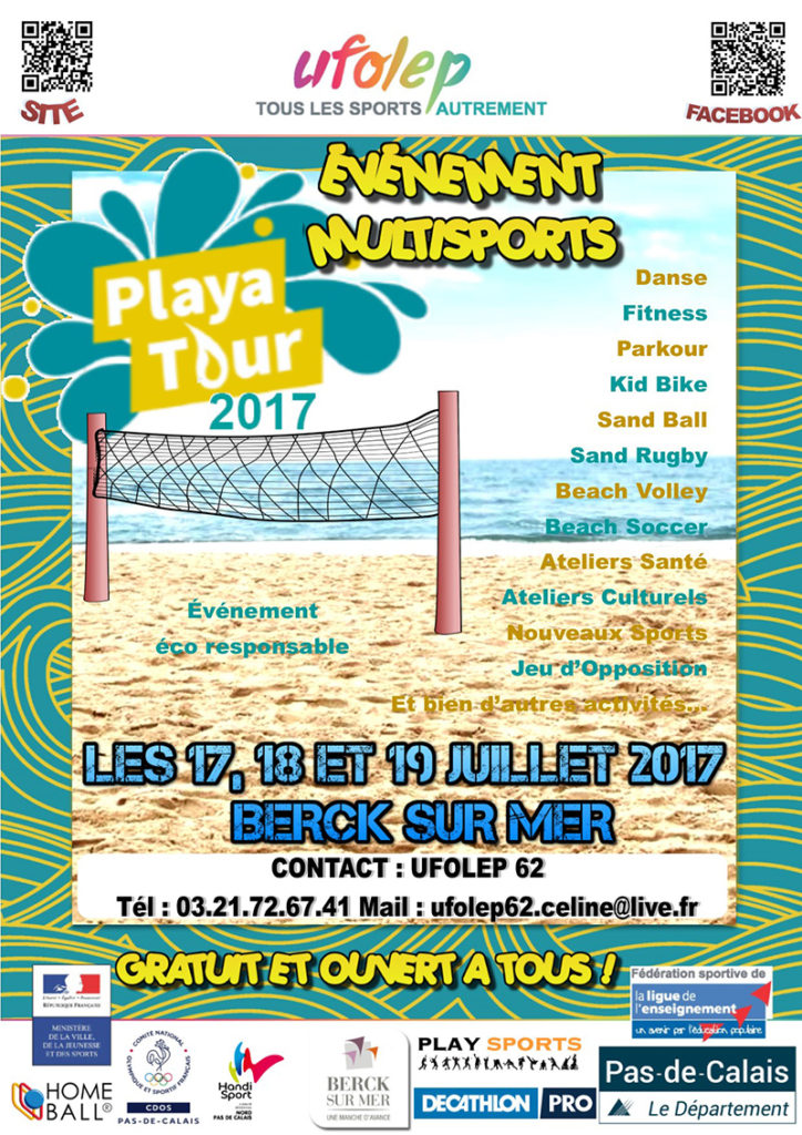 AFFICHE - PLAYA TOUR 2017