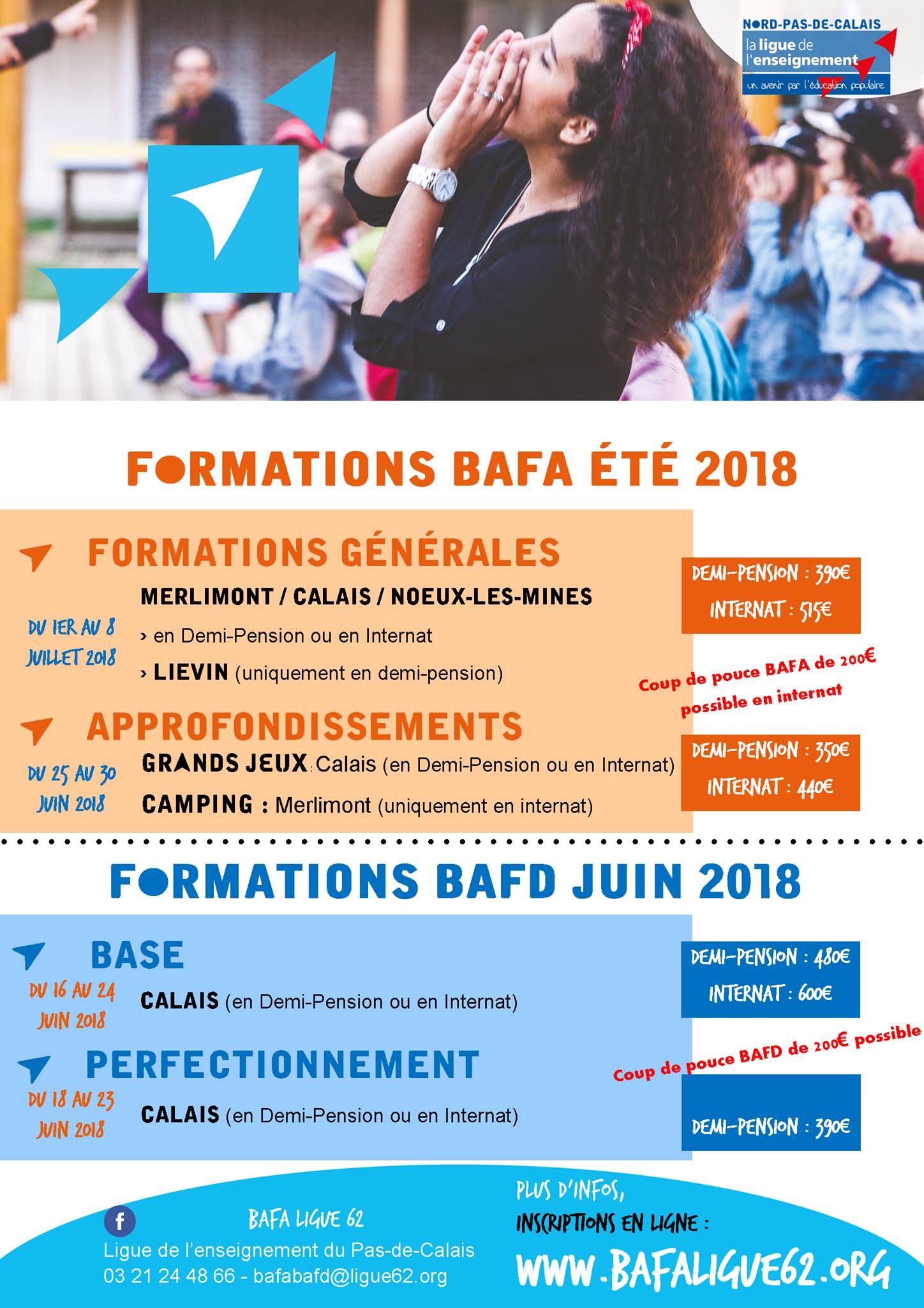 BAFA BAFD été 2018