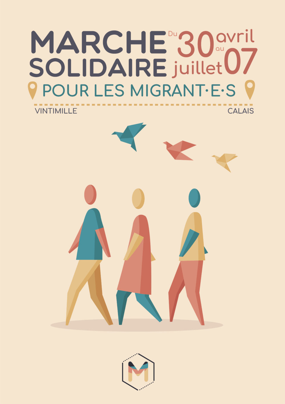 Marche solidaire et citoyenne_affiche